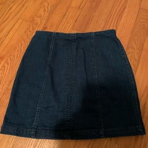 Denim skirt